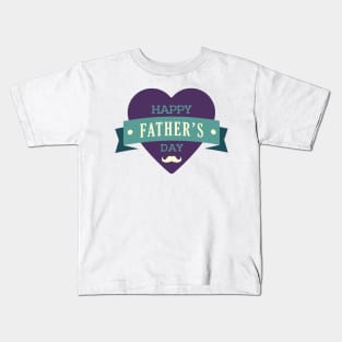 Happy Father's Day Holiday Dads Kids T-Shirt